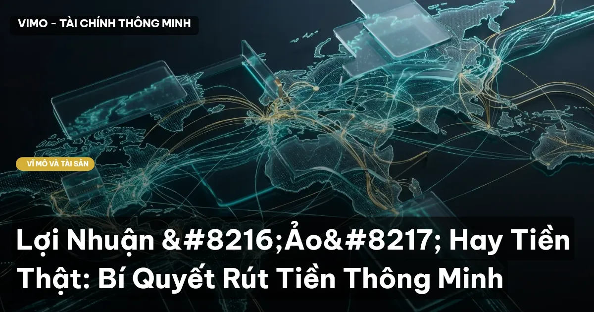 Lợi Nhuận ‘Ảo’ Hay Tiền Thật: Bí Quyết Rút Tiền Thông Minh