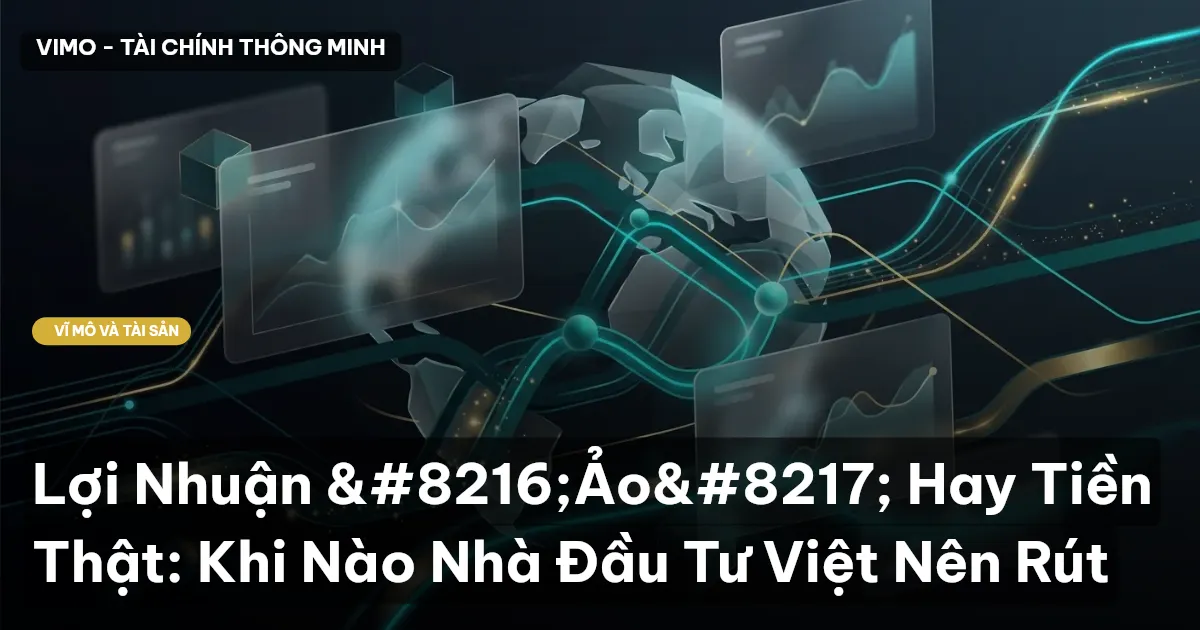 Lợi Nhuận ‘Ảo’ Hay Tiền Thật: Khi Nào Nhà Đầu Tư Việt Nên Rút