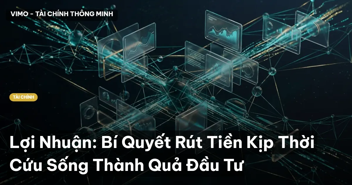 rút tiền đầu tư