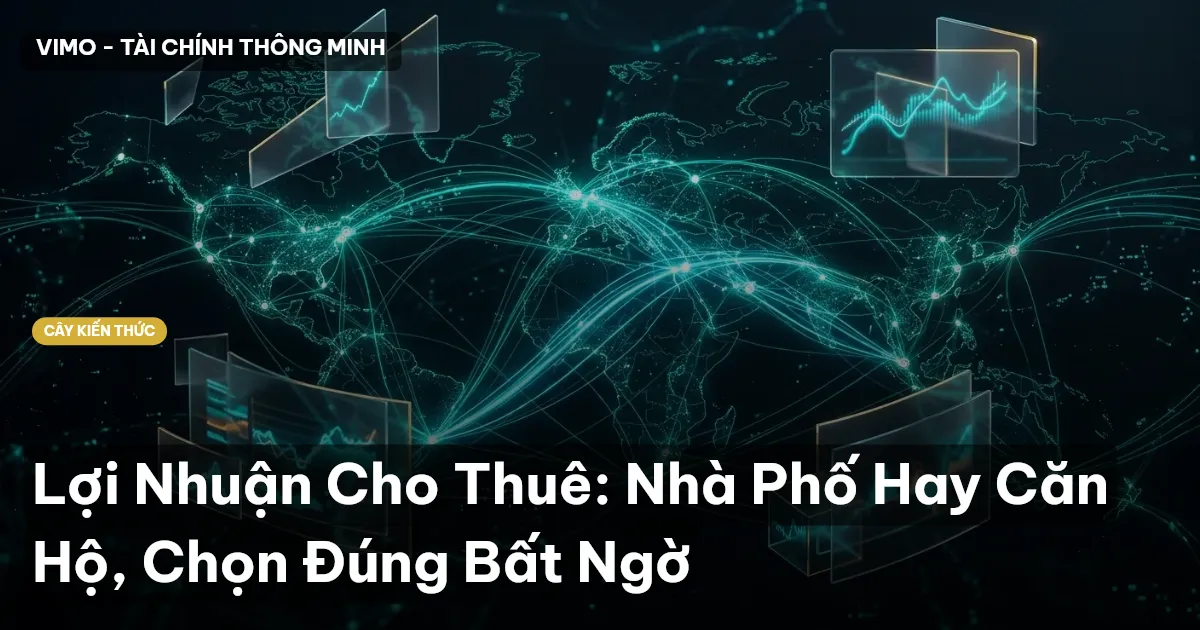 Lợi Nhuận Cho Thuê: Nhà Phố Hay Căn Hộ, Chọn Đúng Bất Ngờ