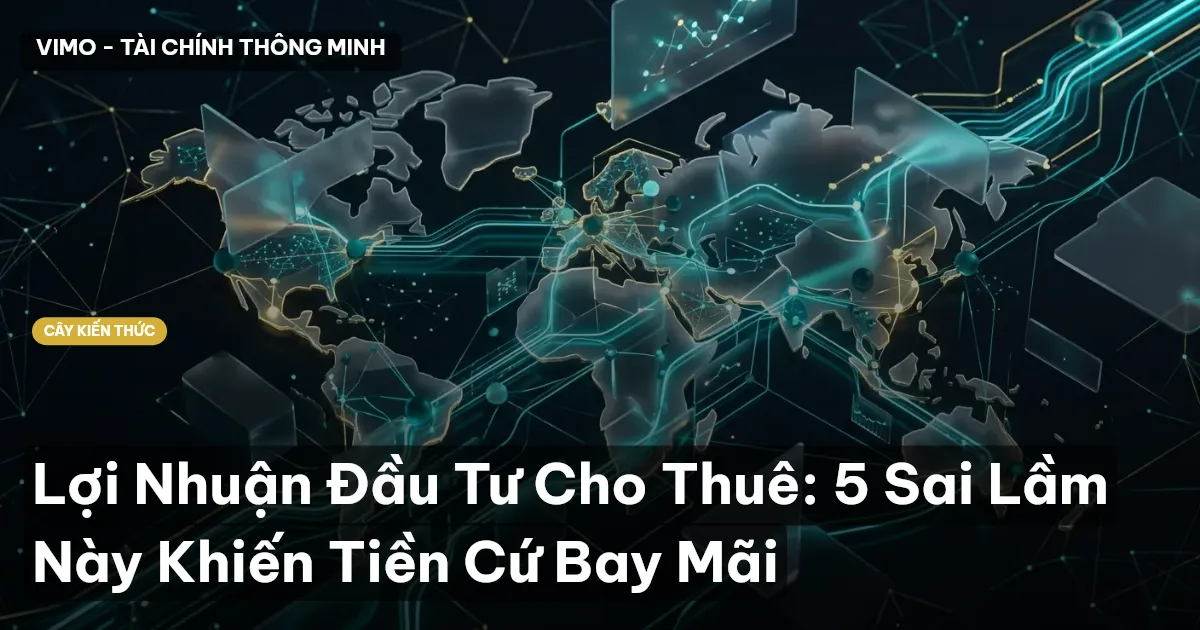 Lợi Nhuận Đầu Tư Cho Thuê: 5 Sai Lầm Này Khiến Tiền Cứ Bay Mãi