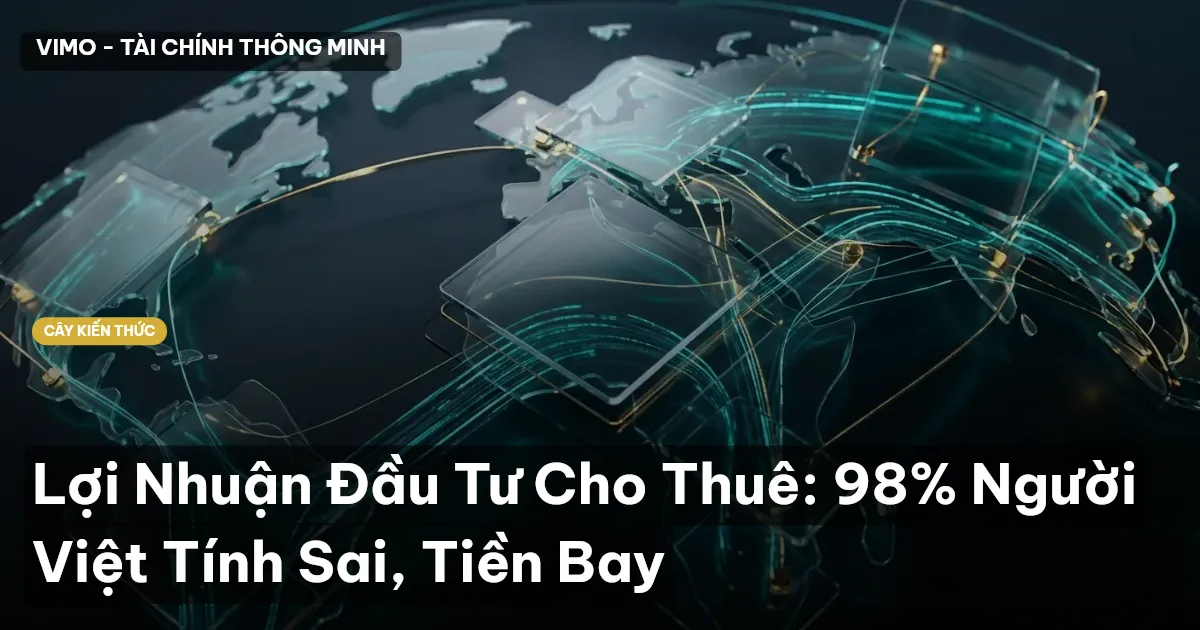 Lợi Nhuận Đầu Tư Cho Thuê: 98% Người Việt Tính Sai, Tiền Bay