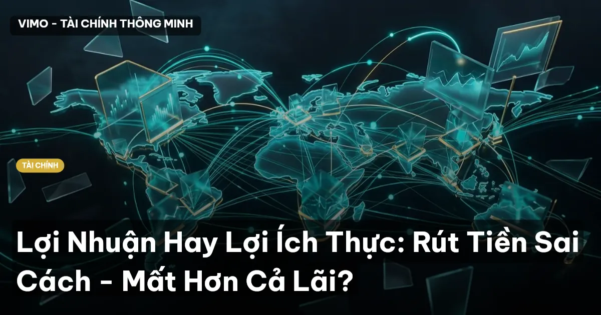 Lợi Nhuận Hay Lợi Ích Thực: Rút Tiền Sai Cách - Mất Hơn Cả Lãi?