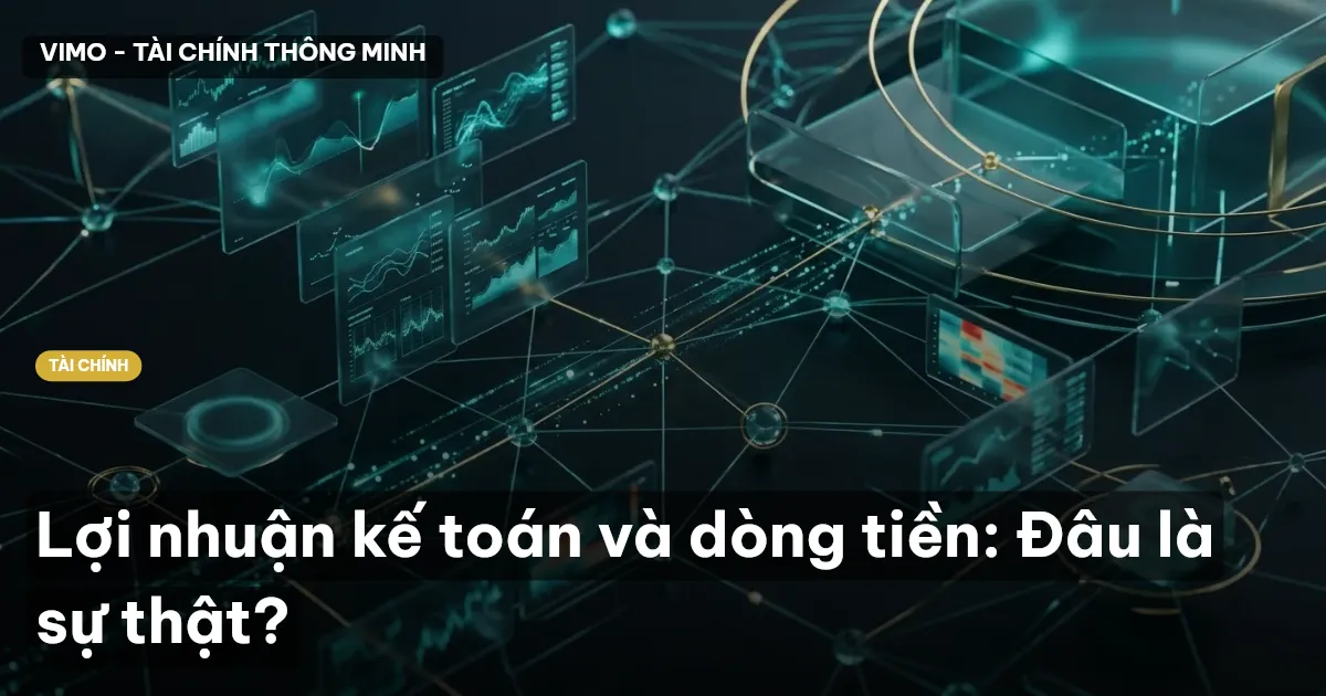 Lợi nhuận kế toán và dòng tiền: Đâu là sự thật?