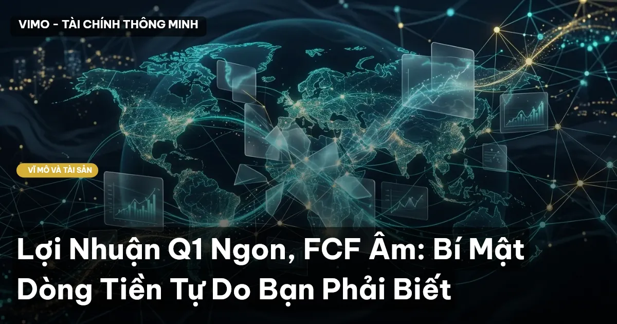Lợi Nhuận Q1 Ngon, FCF Âm: Bí Mật Dòng Tiền Tự Do Bạn Phải Biết