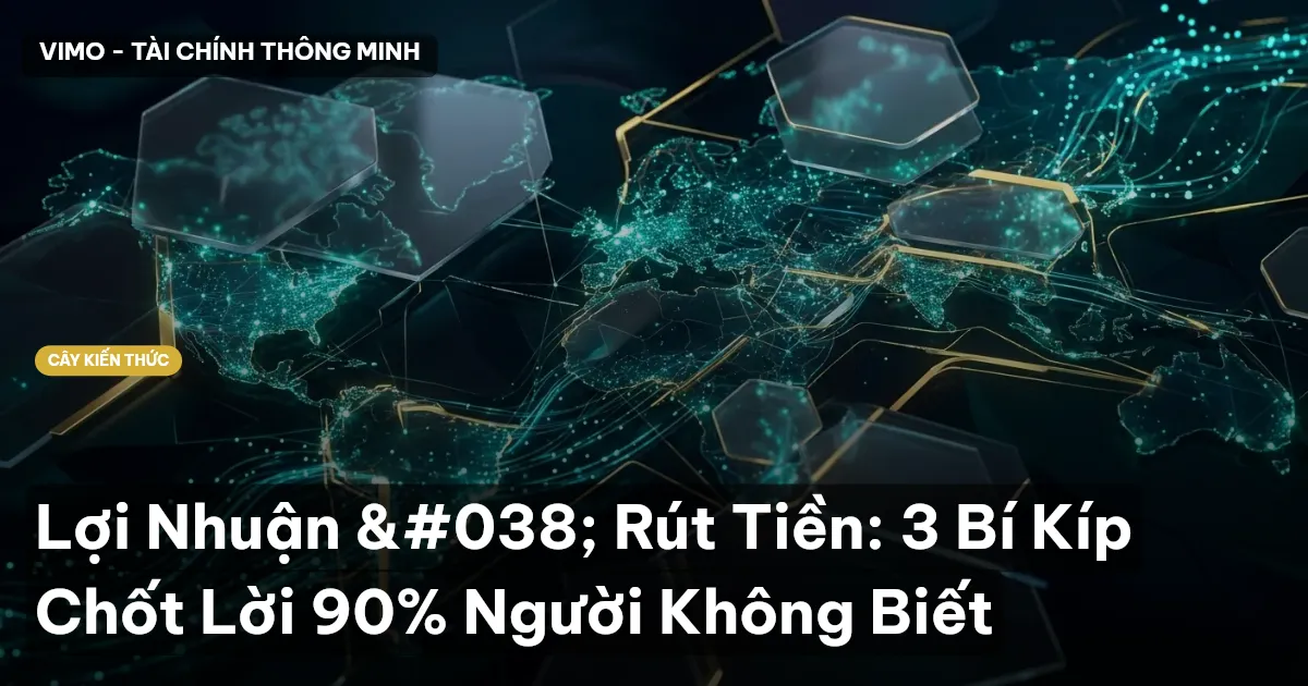 Lợi Nhuận & Rút Tiền: 3 Bí Kíp Chốt Lời 90% Người Không Biết