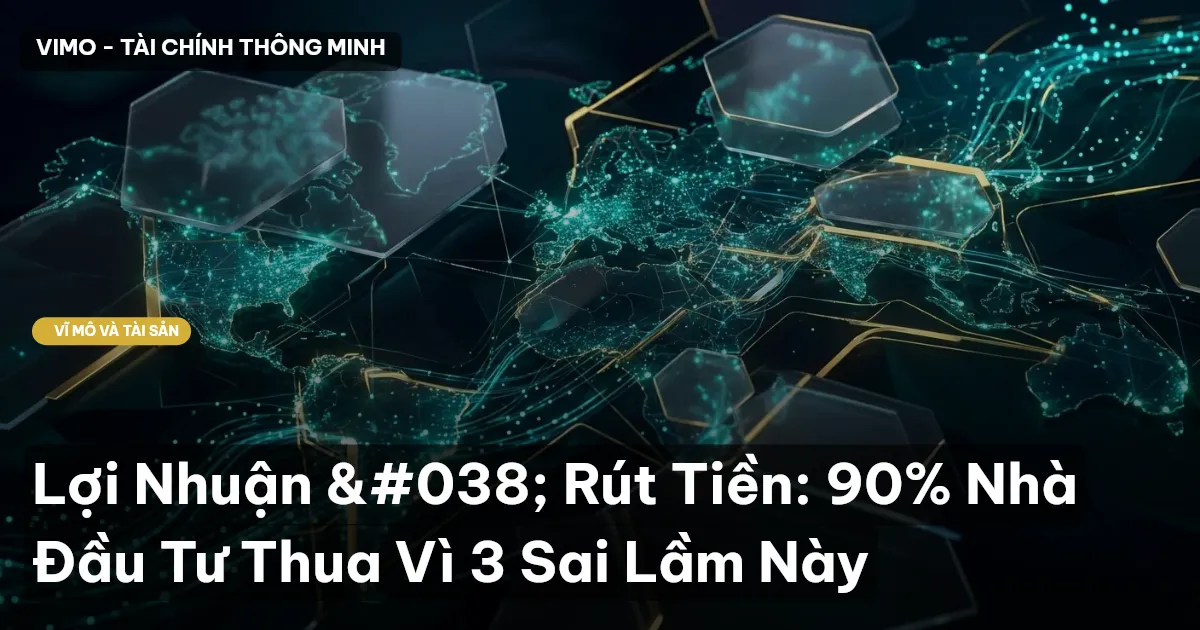 Lợi Nhuận & Rút Tiền: 90% Nhà Đầu Tư Thua Vì 3 Sai Lầm Này