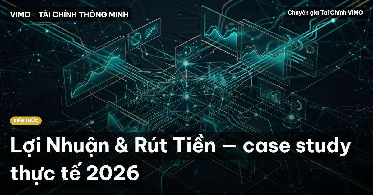 Lợi Nhuận & Rút Tiền — case study thực tế 2026