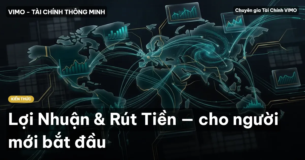 Lợi Nhuận & Rút Tiền — cho người mới bắt đầu