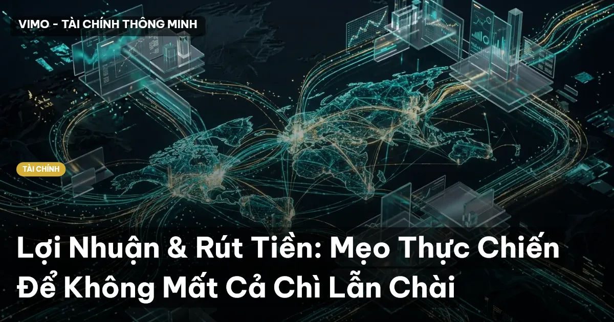 Lợi Nhuận & Rút Tiền: Mẹo Thực Chiến Để Không Mất Cả Chì Lẫn Chài