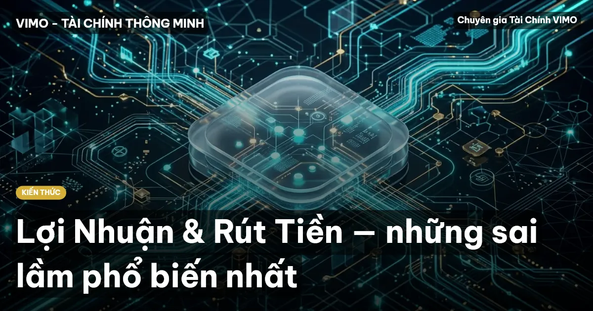 Lợi Nhuận & Rút Tiền — những sai lầm phổ biến nhất