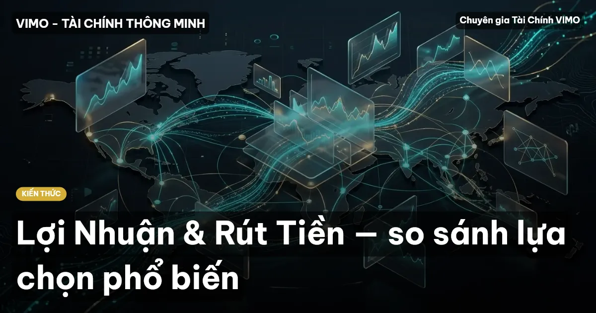 Lợi Nhuận & Rút Tiền — so sánh lựa chọn phổ biến