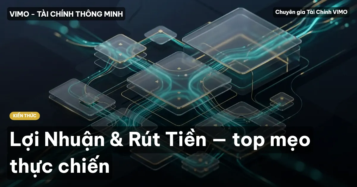 Lợi Nhuận & Rút Tiền — top mẹo thực chiến