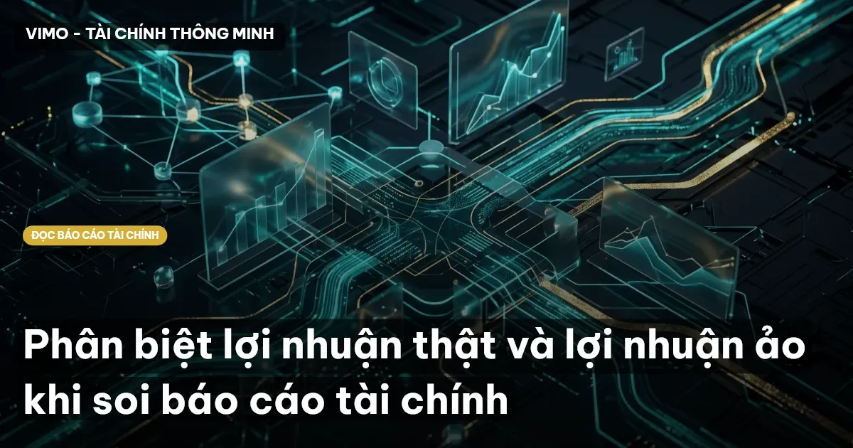 Phân biệt lợi nhuận thật và lợi nhuận ảo khi soi báo cáo tài chính