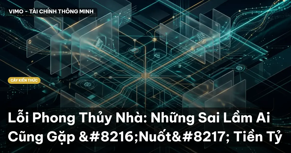 Lỗi Phong Thủy Nhà: Những Sai Lầm Ai Cũng Gặp ‘Nuốt’ Tiền Tỷ