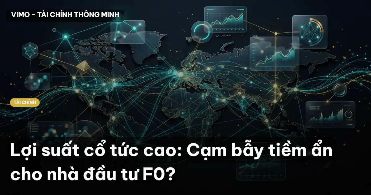 Lợi suất cổ tức cao: Cạm bẫy tiềm ẩn cho nhà đầu tư F0?