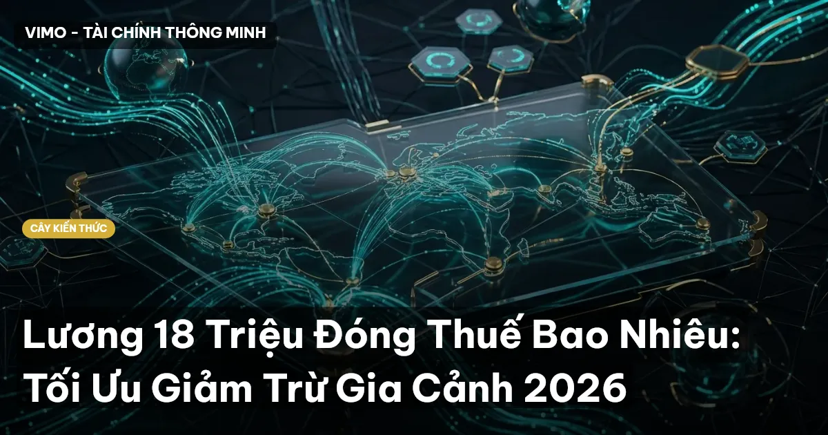Lương 18 Triệu Đóng Thuế Bao Nhiêu: Tối Ưu Giảm Trừ Gia Cảnh 2026