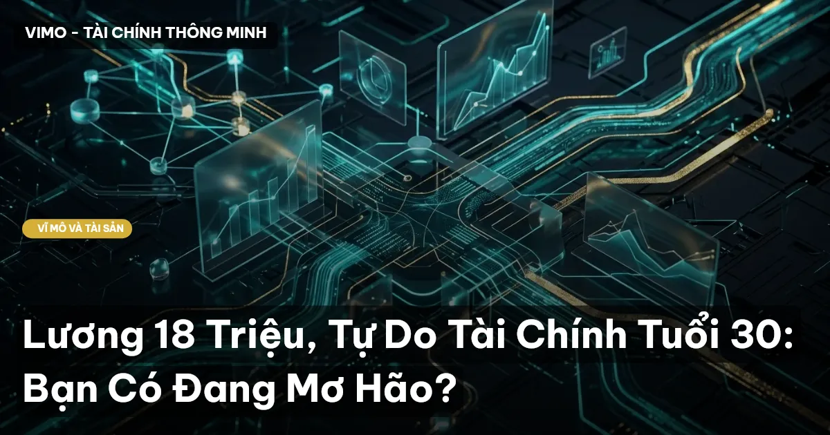 Lương 18 Triệu, Tự Do Tài Chính Tuổi 30: Bạn Có Đang Mơ Hão?