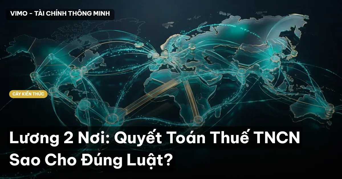 Lương 2 Nơi: Quyết Toán Thuế TNCN Sao Cho Đúng Luật?