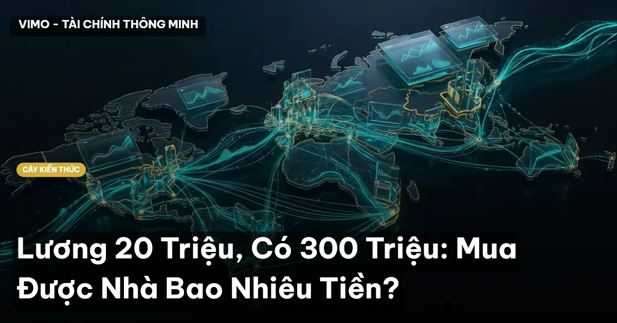 Lương 20 Triệu, Có 300 Triệu: Mua Được Nhà Bao Nhiêu Tiền?