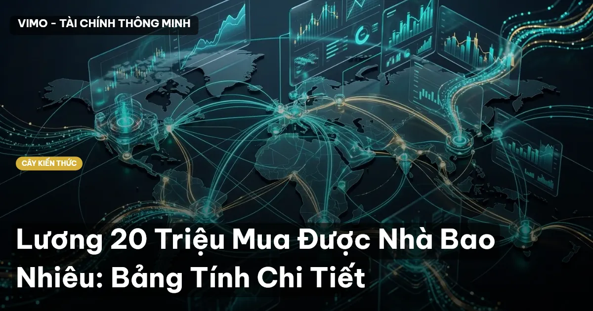 Lương 20 Triệu Mua Được Nhà Bao Nhiêu: Bảng Tính Chi Tiết