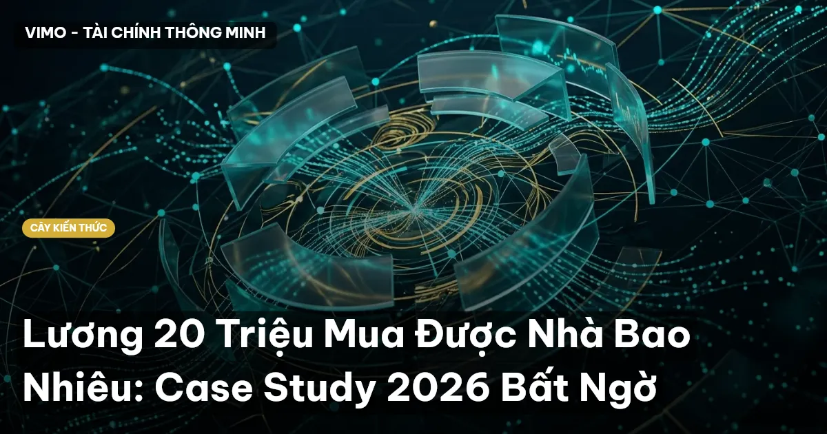 Lương 20 Triệu Mua Được Nhà Bao Nhiêu: Case Study 2026 Bất Ngờ