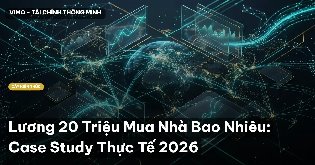 Lương 20 Triệu Mua Nhà Bao Nhiêu: Case Study Thực Tế 2026