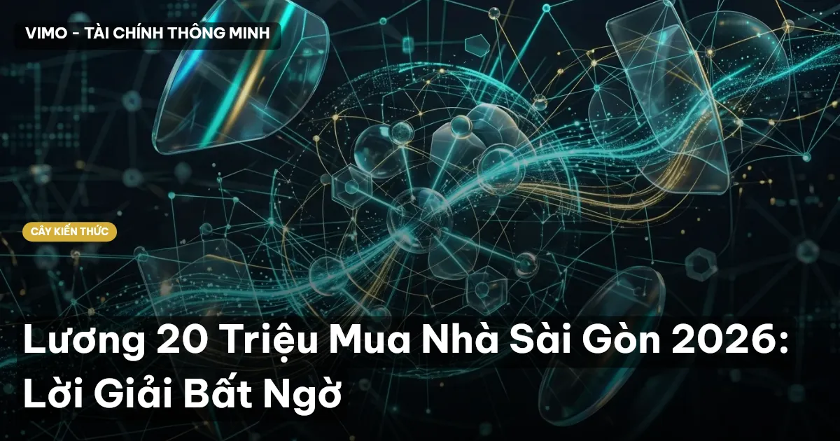 Lương 20 Triệu Mua Nhà Sài Gòn 2026: Lời Giải Bất Ngờ