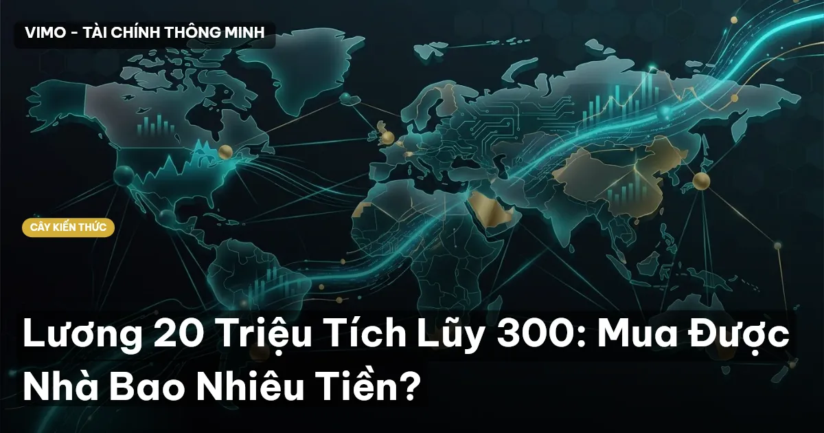 Lương 20 Triệu Tích Lũy 300: Mua Được Nhà Bao Nhiêu Tiền?