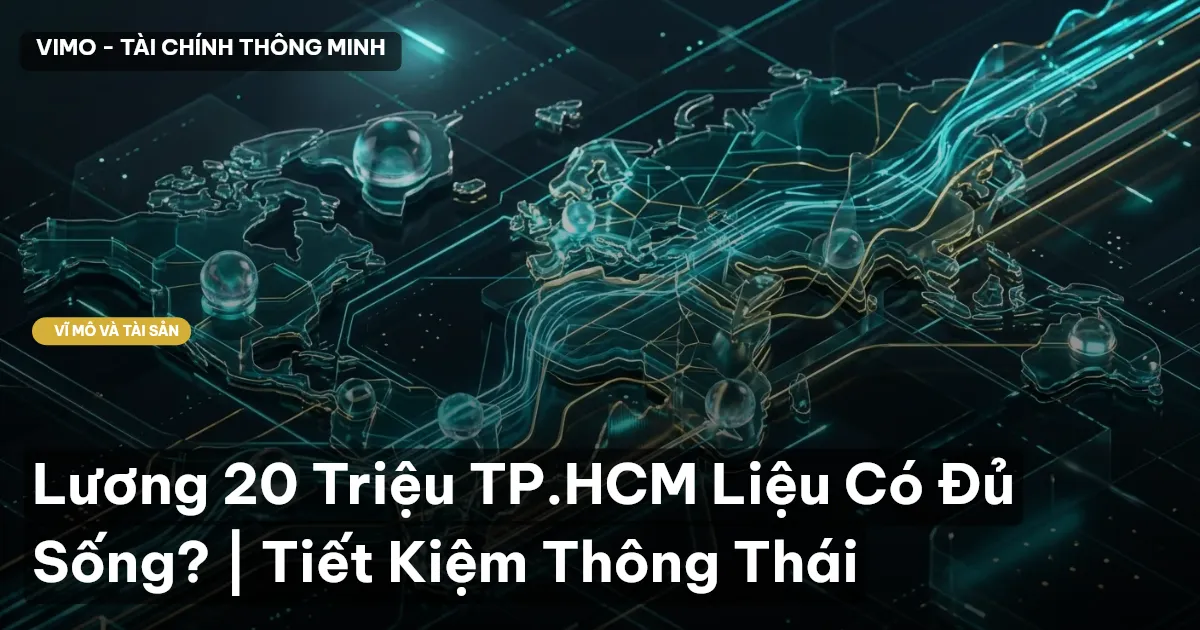 Lương 20 Triệu TP.HCM Liệu Có Đủ Sống? | Tiết Kiệm Thông Thái