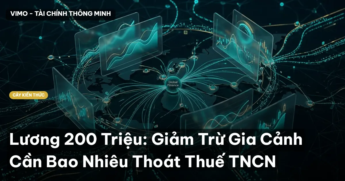 Lương 200 Triệu: Giảm Trừ Gia Cảnh Cần Bao Nhiêu Thoát Thuế TNCN