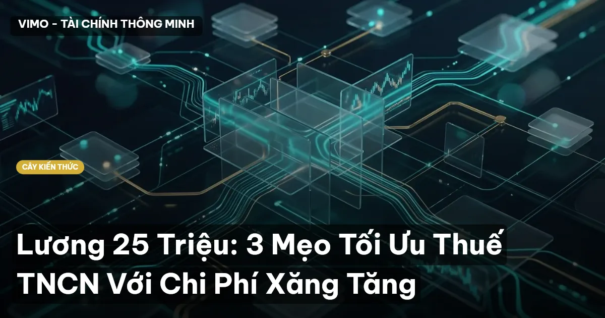 Lương 25 Triệu: 3 Mẹo Tối Ưu Thuế TNCN Với Chi Phí Xăng Tăng