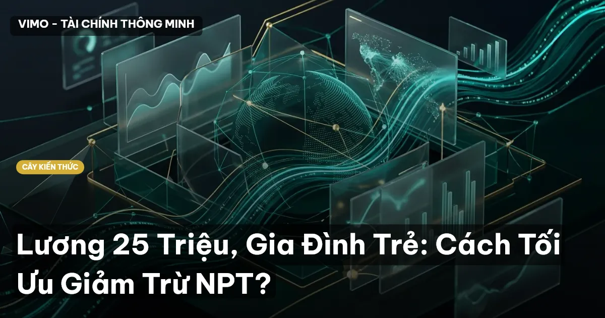 Lương 25 Triệu, Gia Đình Trẻ: Cách Tối Ưu Giảm Trừ NPT?