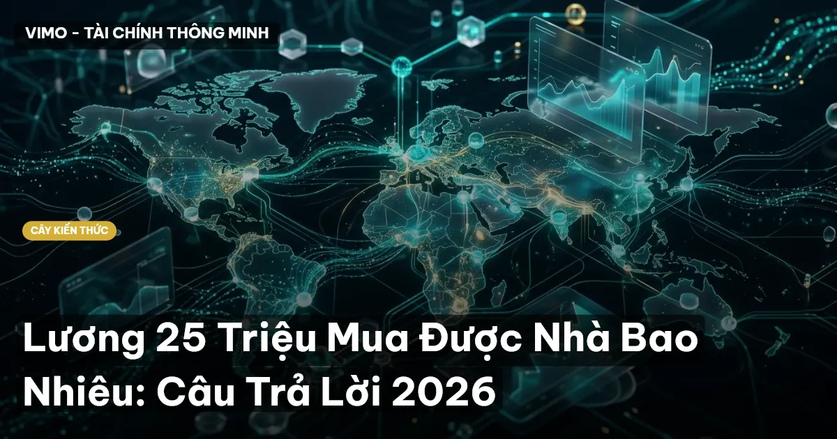 Lương 25 Triệu Mua Được Nhà Bao Nhiêu: Câu Trả Lời 2026