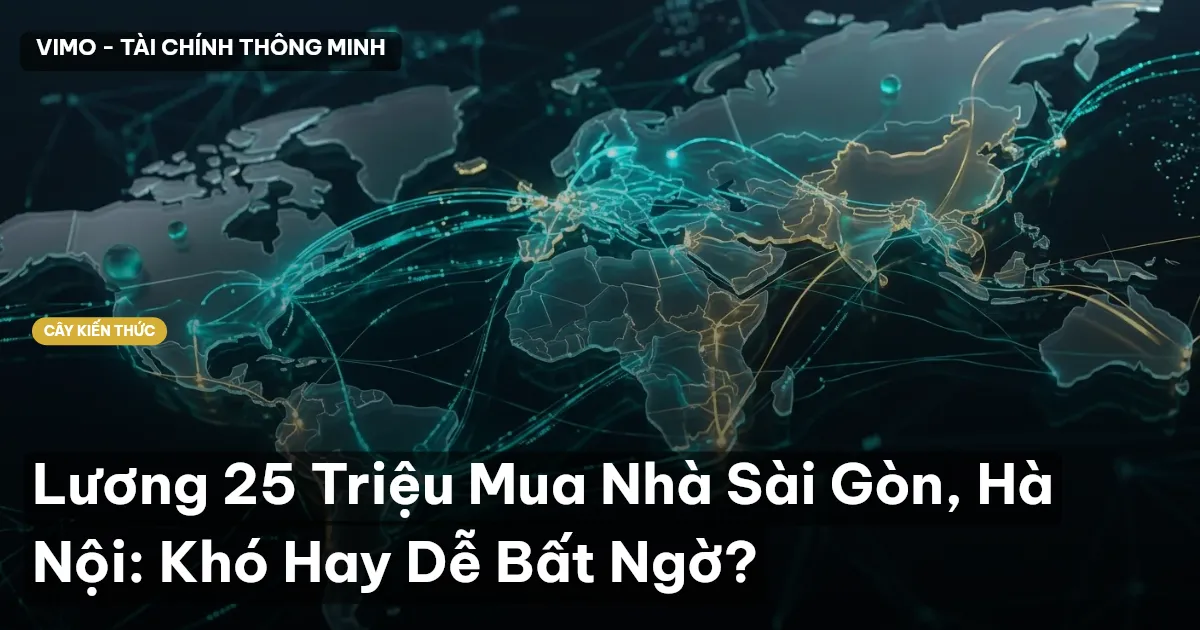 Lương 25 Triệu Mua Nhà Sài Gòn, Hà Nội: Khó Hay Dễ Bất Ngờ?