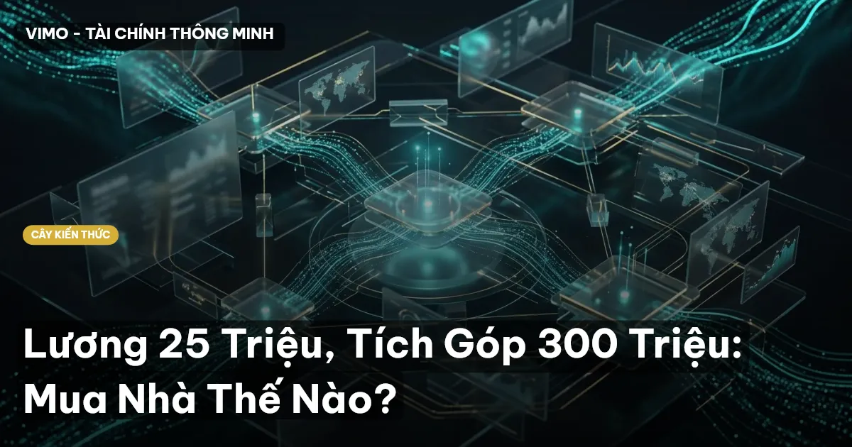 Lương 25 Triệu, Tích Góp 300 Triệu: Mua Nhà Thế Nào?