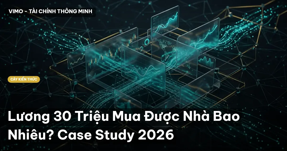 Lương 30 Triệu Mua Được Nhà Bao Nhiêu? Case Study 2026