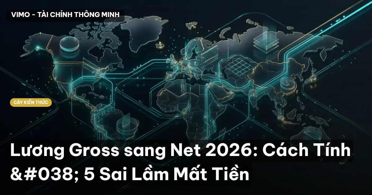 Lương Gross sang Net 2026: Cách Tính & 5 Sai Lầm Mất Tiền
