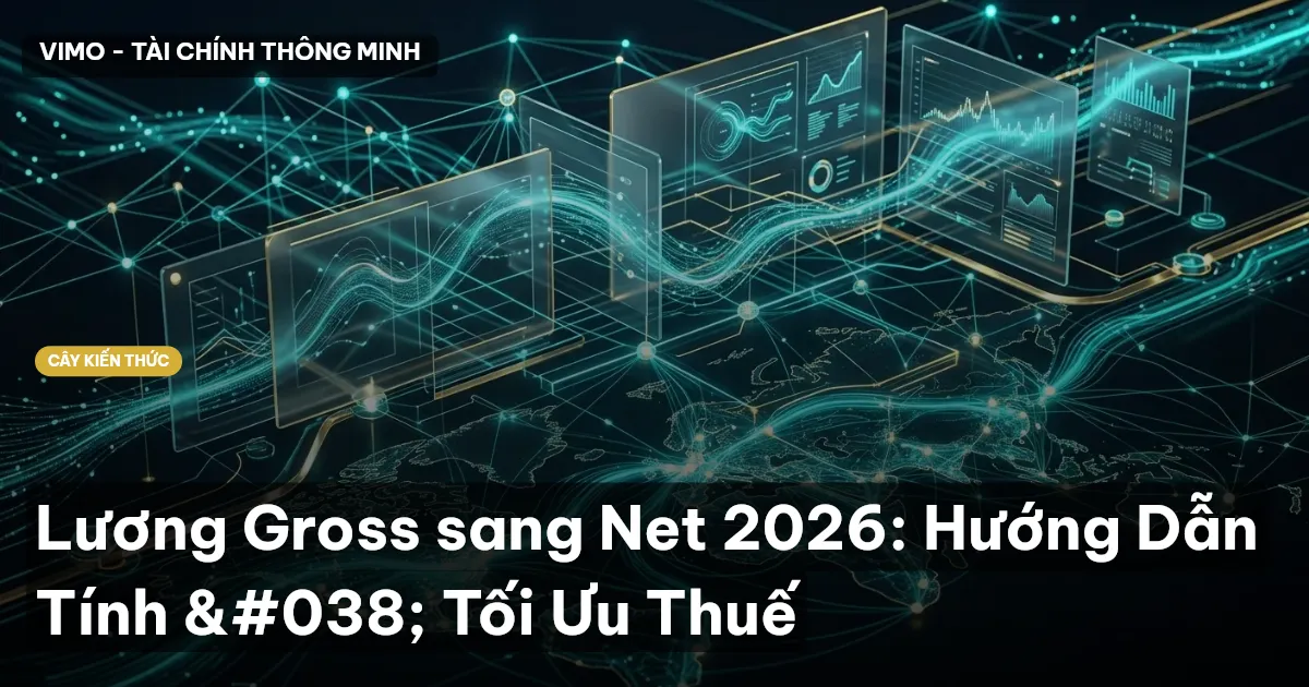 Lương Gross sang Net 2026: Hướng Dẫn Tính & Tối Ưu Thuế