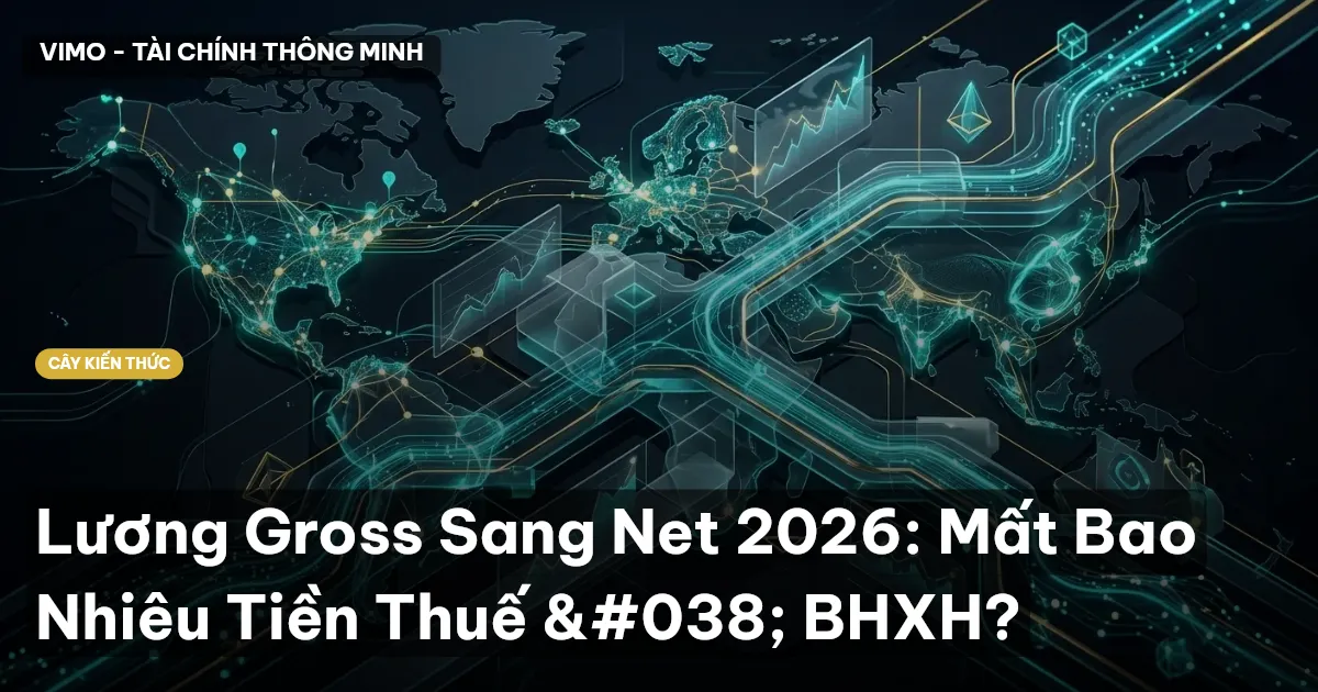 Lương Gross Sang Net 2026: Mất Bao Nhiêu Tiền Thuế & BHXH?