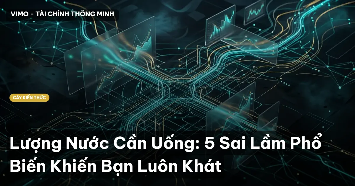 Lượng Nước Cần Uống: 5 Sai Lầm Phổ Biến Khiến Bạn Luôn Khát