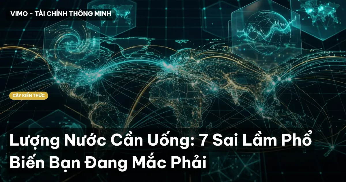 Lượng Nước Cần Uống: 7 Sai Lầm Phổ Biến Bạn Đang Mắc Phải