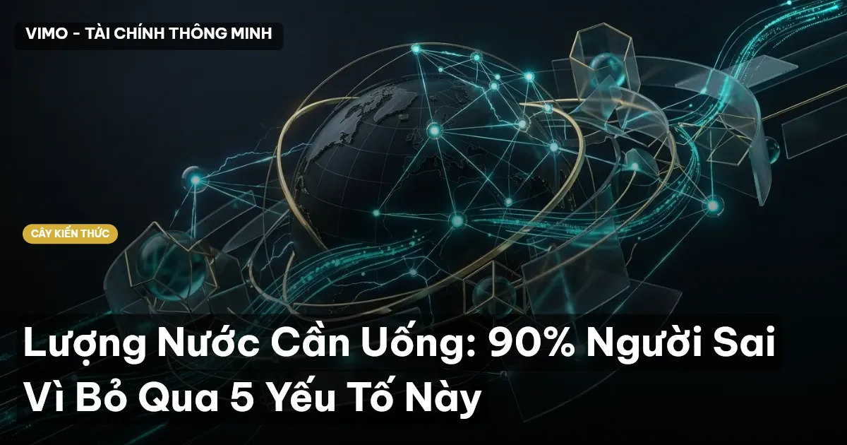Lượng Nước Cần Uống: 90% Người Sai Vì Bỏ Qua 5 Yếu Tố Này