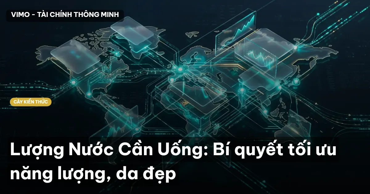 Lượng Nước Cần Uống: Bí quyết tối ưu năng lượng, da đẹp