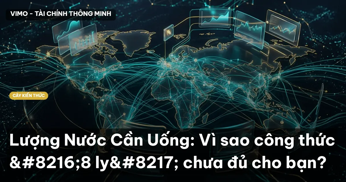 Lượng Nước Cần Uống: Vì sao công thức ‘8 ly’ chưa đủ cho bạn?