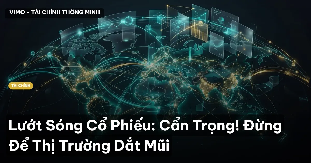 Lướt Sóng Cổ Phiếu: Cẩn Trọng! Đừng Để Thị Trường Dắt Mũi