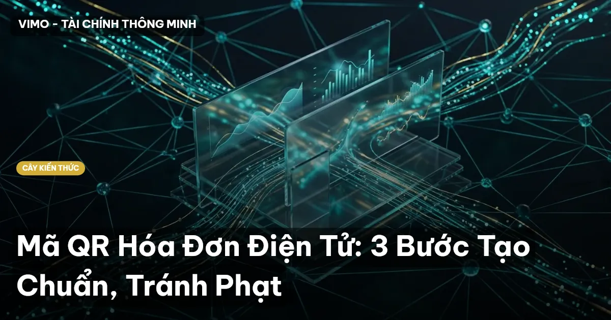 Mã QR Hóa Đơn Điện Tử: 3 Bước Tạo Chuẩn, Tránh Phạt