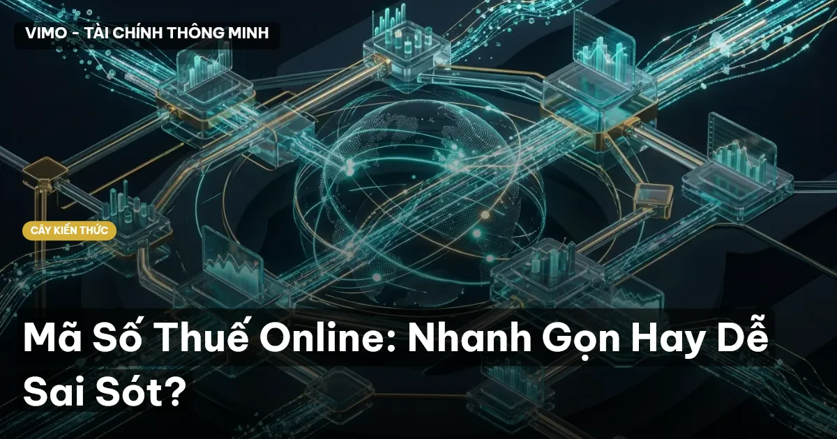 Mã Số Thuế Online: Nhanh Gọn Hay Dễ Sai Sót?