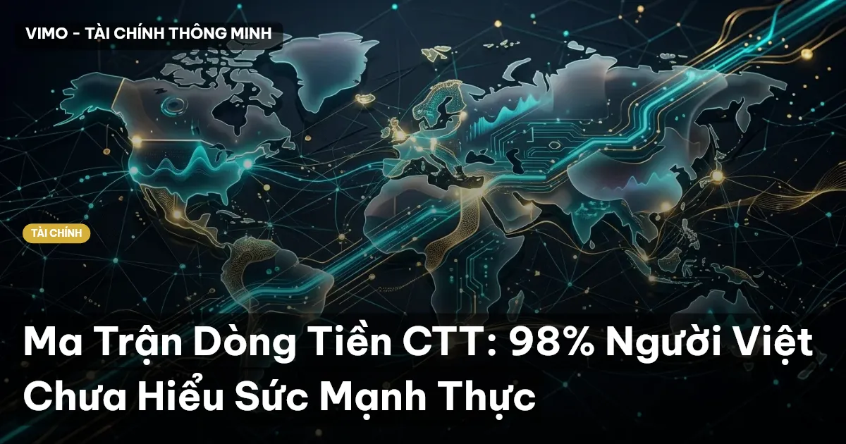 Ma Trận Dòng Tiền CTT: 98% Người Việt Chưa Hiểu Sức Mạnh Thực