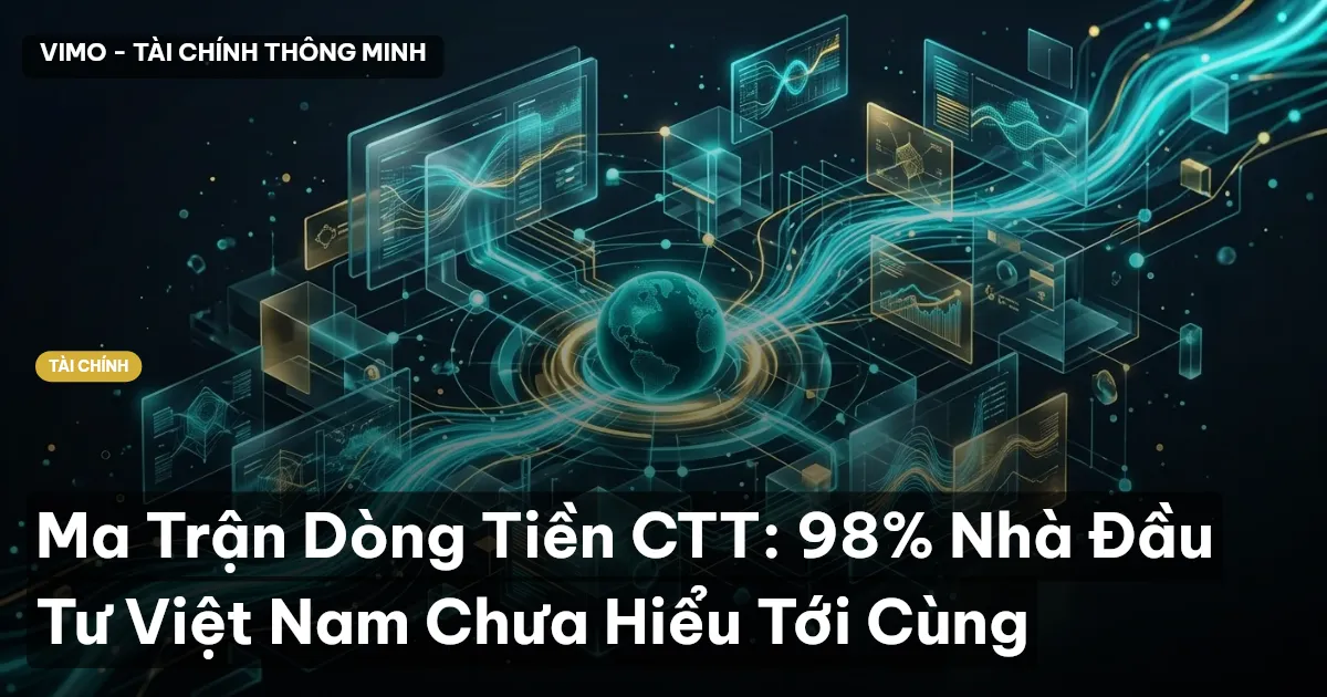 Ma Trận Dòng Tiền CTT: 98% Nhà Đầu Tư Việt Nam Chưa Hiểu Tới Cùng